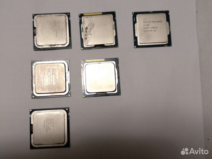 Процессоры intel интел 1155 1151 775