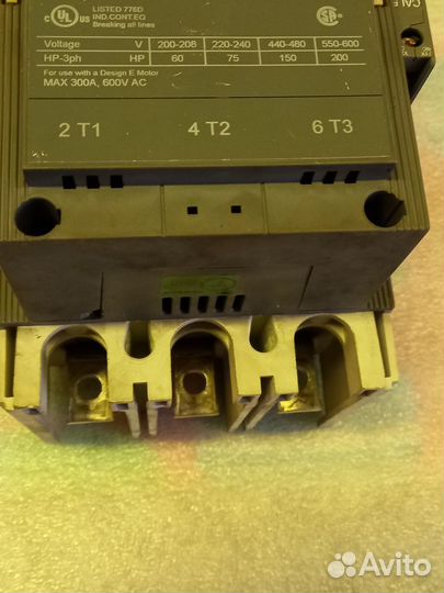 Контактор ABB A210-30