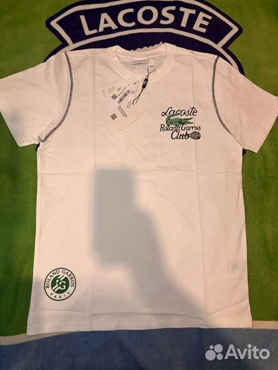 Новая футболка Lacoste Roland Garros
