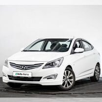 Hyundai Solaris 1.6 AT, 2015, 109 378 км, с пробегом, цена 1 045 000 руб.