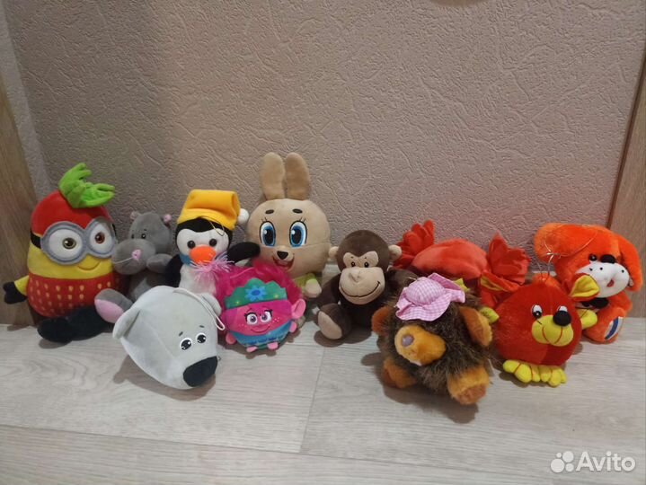 Мягкие игрушки пакетом
