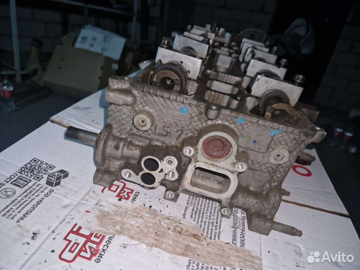 Головка блока цилиндров двс 2.5 L5-VE Mazda 2.5