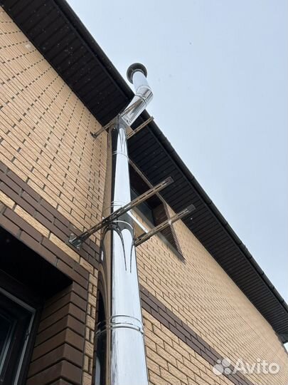 Труба оцинкованная для котёла