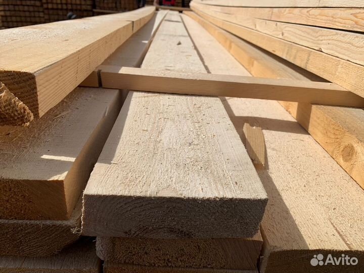 Доска обрезная 25x100x6000