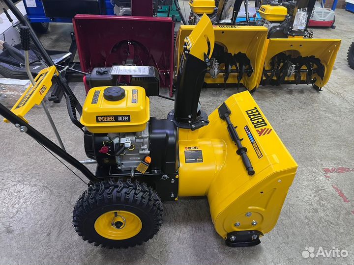 Бензиновая Снегоуборочная Машина Denzel SB 560