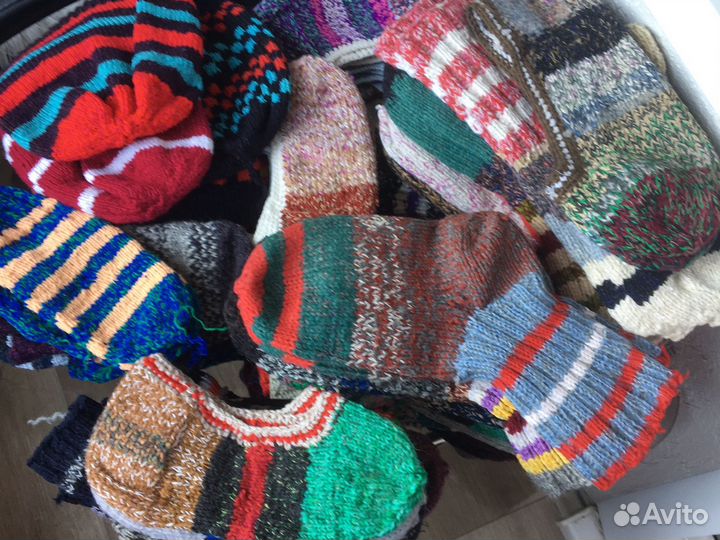 Носочки вязаные