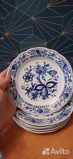 Тарелки гдр kahla 6 шт