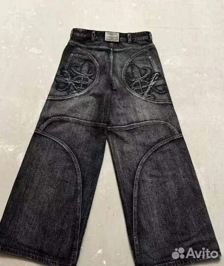 Джинсы Широкие Rick Owens Type Archive