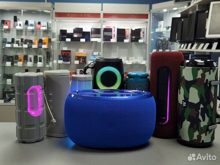 Беспроводные блютуз колонки новые