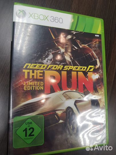 NFS Run Игра для приставки xbox 360