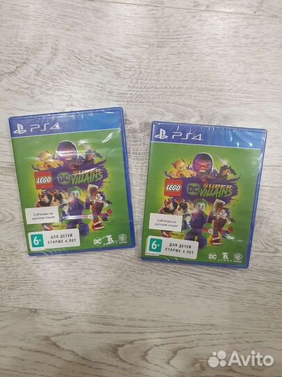 Lego dc super villains ps4, ps5 новый