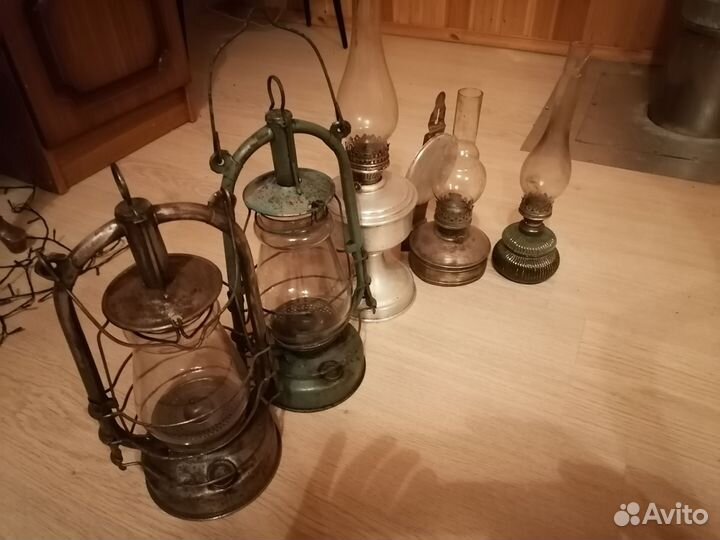 Керосиновая лампа летучая мышь СССР