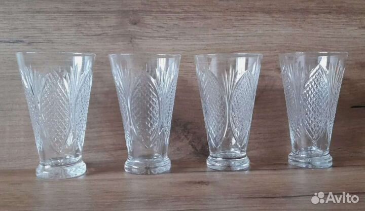 Бокалы хрусталь СССР 8 шт