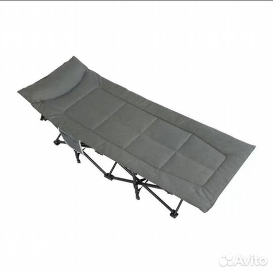 Раскладушка туристическая с матрасом