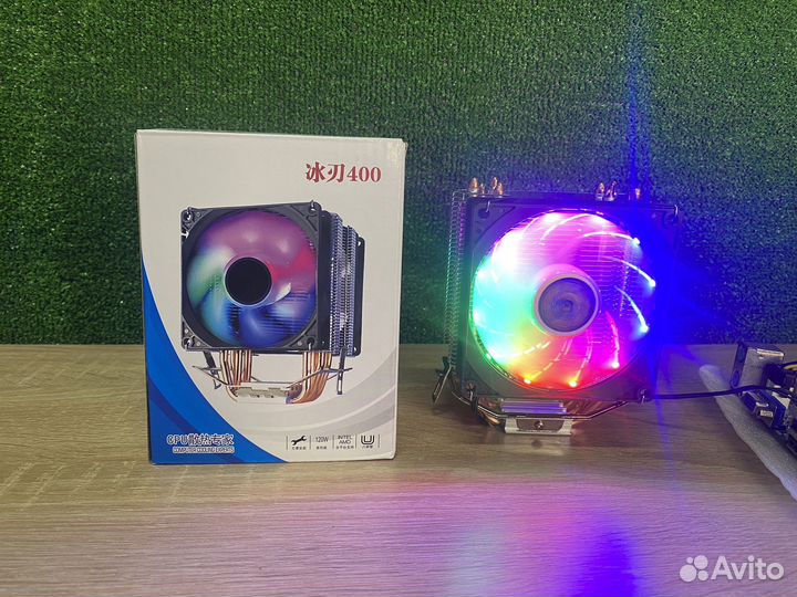 Кулер для процессора RGB башня