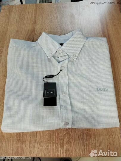Рубашка Лён Boss