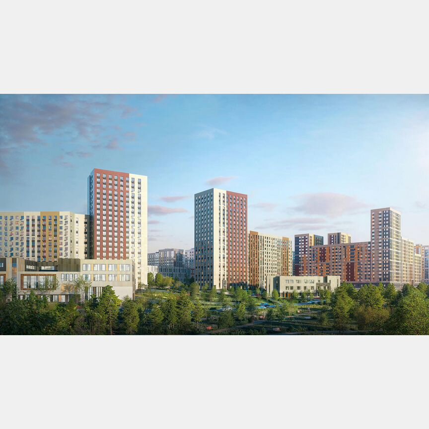 2-к. квартира, 60,9 м², 22/23 эт.