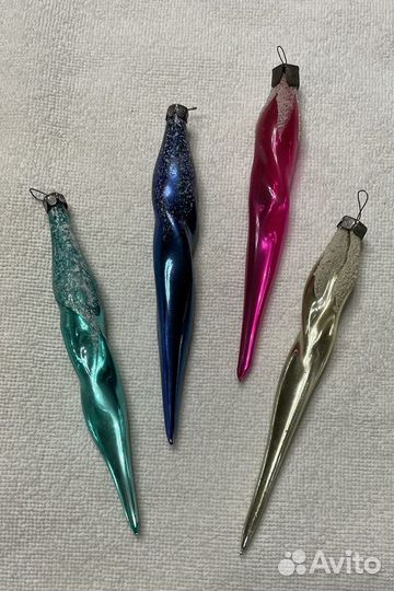 Елочные игрушки СССР