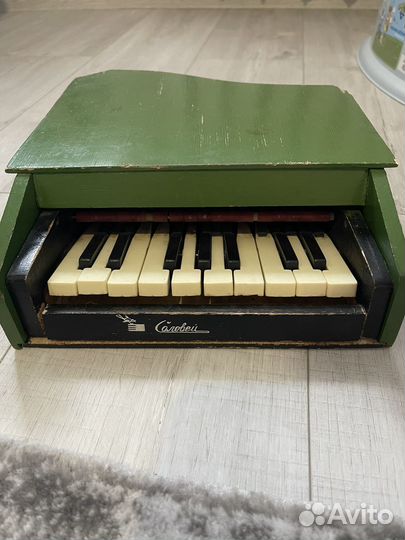 Механическое детское пианино Соловей