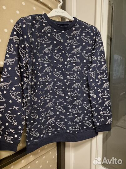 Спортивный теплый костюм 140 для мальчика