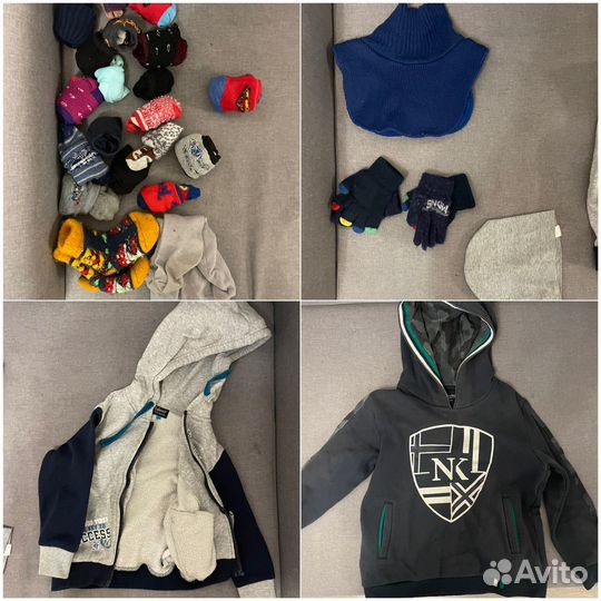 Пакеты вещей на мальчика 92-120 см