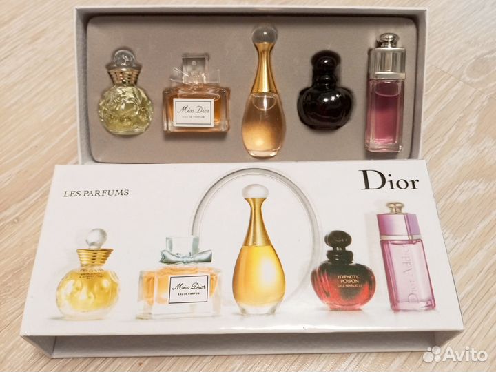 Набор миниатюр dior