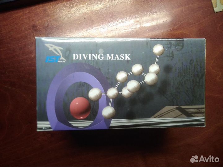 Очки для плаванья и ныряния с защитой носа