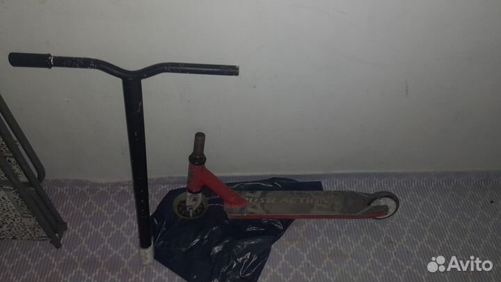 Продаю руль и деку от трюкового самоката