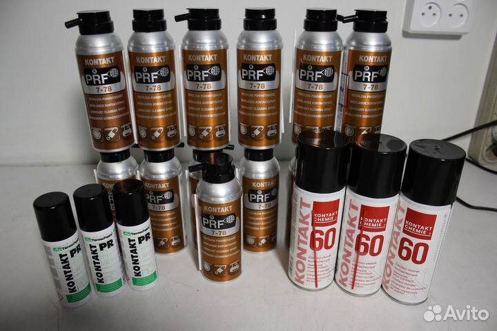 Спрей для чистки потенциометров