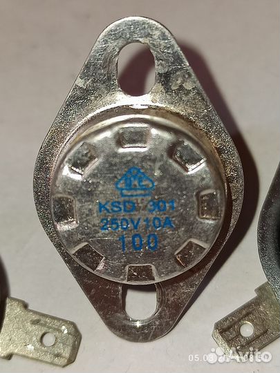 Термореле разные KSD 301 100 и запчасти свч