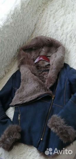 Дубленка натуральная женская 44-46