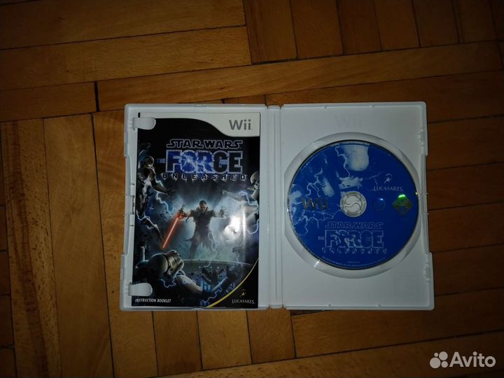 Диск Nintendo wii star wars : force unleashed