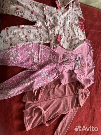 Вещи на девочку 6-7лет пакетом