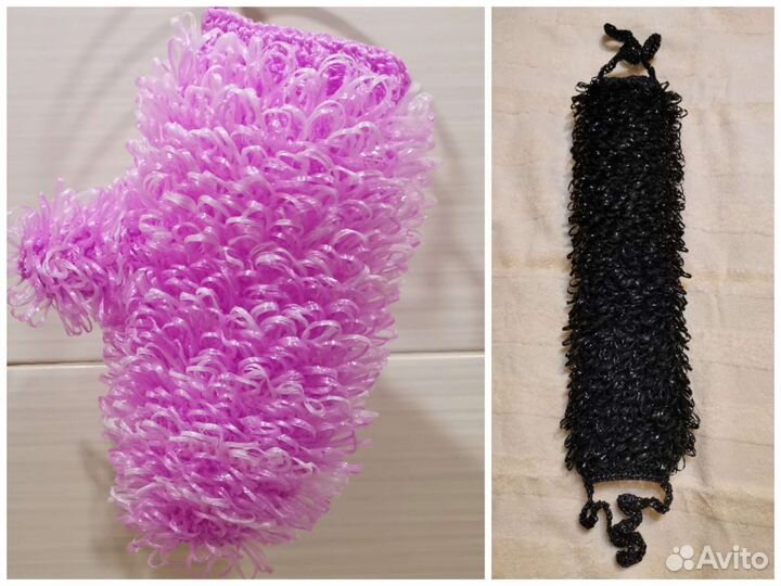 Мочалка ручной работы