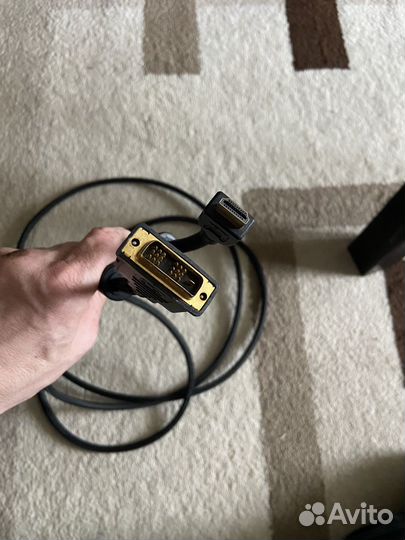 Кабель DVI-D single link / hdmi