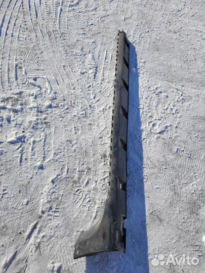 Накладка на порог наружная правая renault Duster