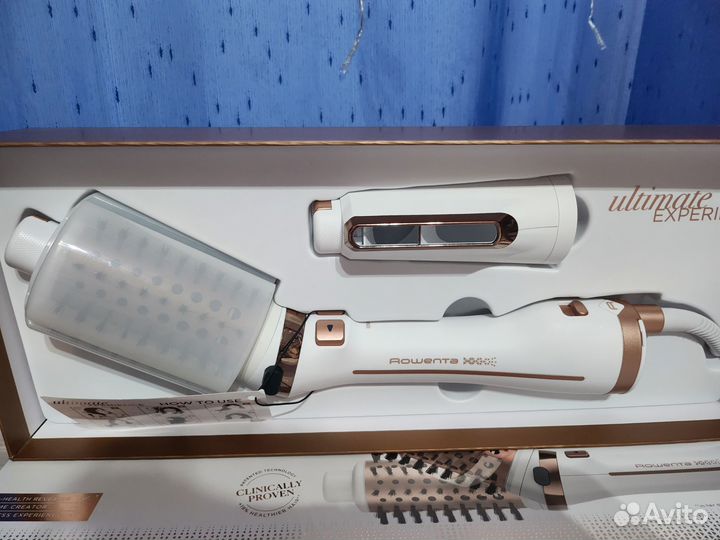 Фен щетка вращающаяся rowenta