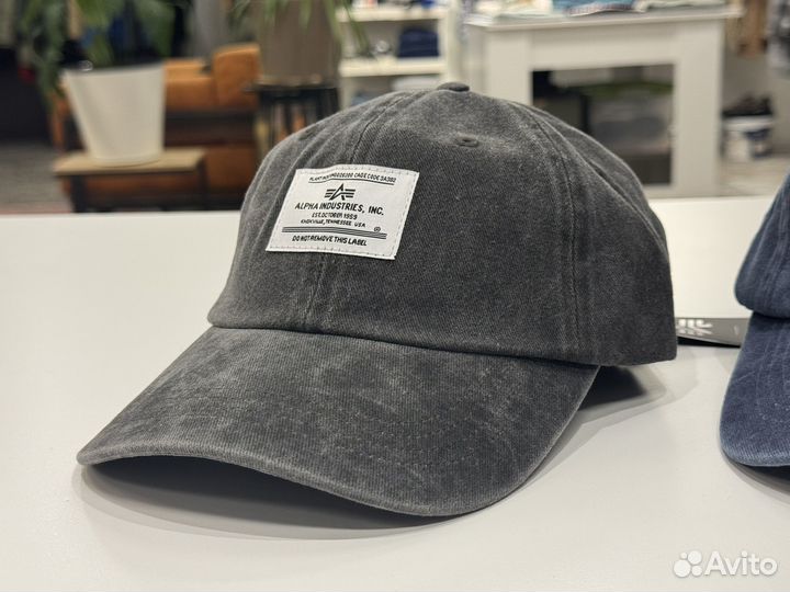 Бейсболка Alpha Industries кепка варенка оригинал