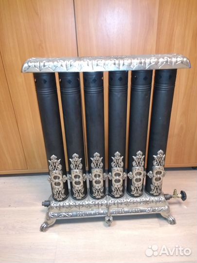 Антикварный газовый обогреватель Godin