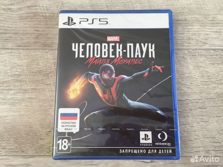 Новый Человек-Паук Майлз Моралес PS5