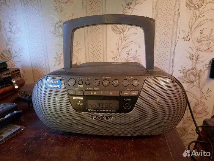 Бумбокс Sony ZS-S10CP
