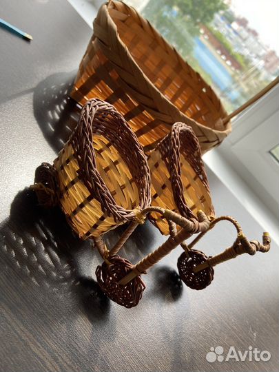 Корзина плетеная