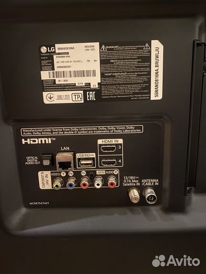 Телевизор LG 4k