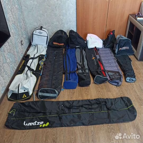 Чехол для горных лыж. Сумка для ботинок