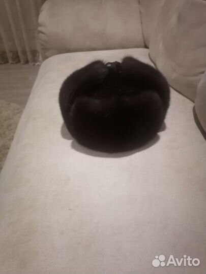 Шапка ушанка норка