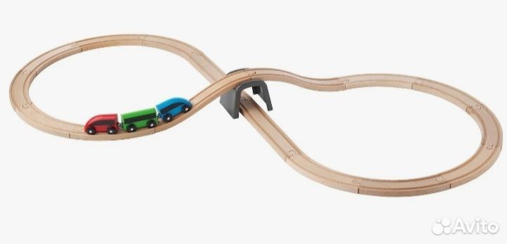 Деревянная железная дорога IKEA