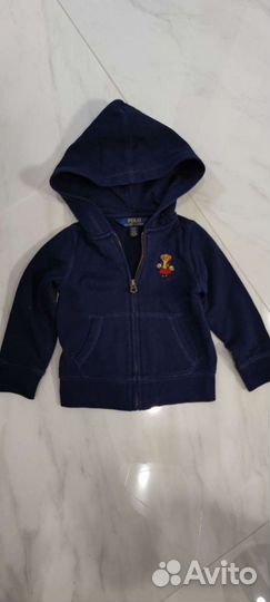 Ralph lauren поло, кофта на молни для девочки