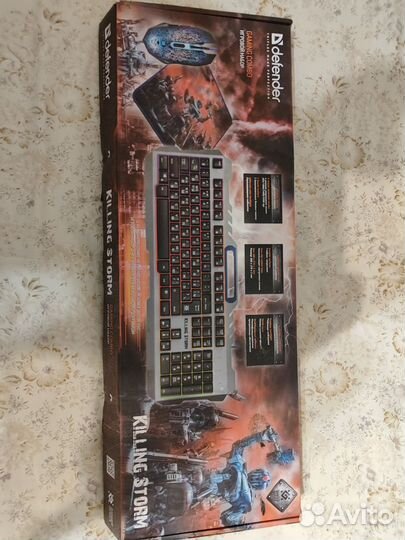 Набор клавиатура мышь defender