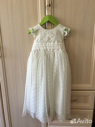 Нарядное платье для девочки next 98-104