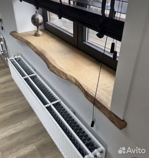 Подоконник из дерева